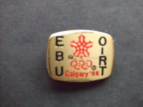 Olympische spelen Calgary 1988 EBU OIRT